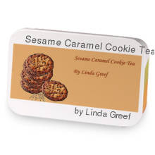 Sesame Caramel Cookie Tea sample blend