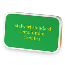 stalwart lemon-mint iced (S) sample blend