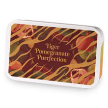 Pomegranate Purrfection sample blend