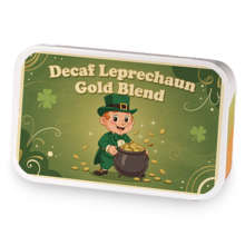 Decaf Leprechaun Gold Blend sample blend