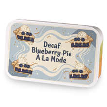 Decaf Blueberry Pie A La Mode sample blend