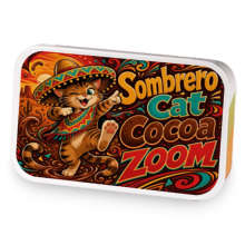 Sombrero Cat Cocoa Zoom sample blend