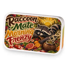 Raccoon Mate Morning Frenzy sample blend