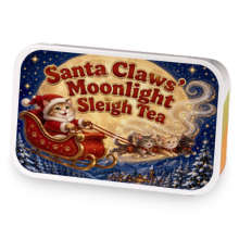 Santa Claws Moonlight Sleigh Tea sample blend