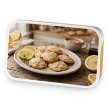 Vanilla Sugar Cookies w/Lemon sample blend