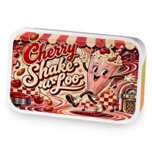 Cherry Shake-a-Loo sample blend