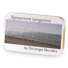 Spearmint-tangerine sample blend