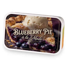 Blueberry Pie à la Mode sample blend