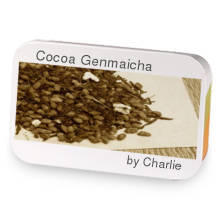 Cocoa Genmaicha sample blend