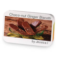 Choco-nut Ginger Biscotti sample blend