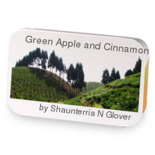 Green Apple and Cinnamon sample blend