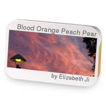 Blood Orange Peach Pear sample blend