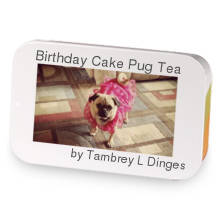 Birthday Cake Pug Tea sample blend