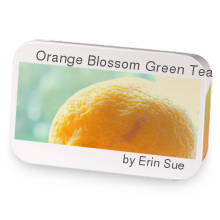 Orange Blossom Green Tea sample blend