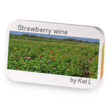 Strawberry wine sample blend