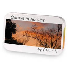 Sunset in Autumn sample blend