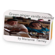 Green ginger vanilla coconut sample blend