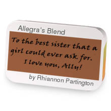 Allegra's Blend sample blend