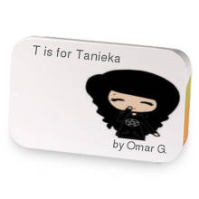 T is for Tanieka sample blend