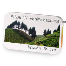 FINALLY, vanilla hazelnut tea sample blend