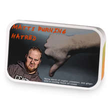 Matt's Burning Hatred sample blend