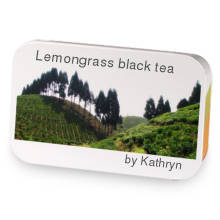 Lemongrass black tea sample blend