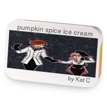 pumpkin spice ice cream sample blend